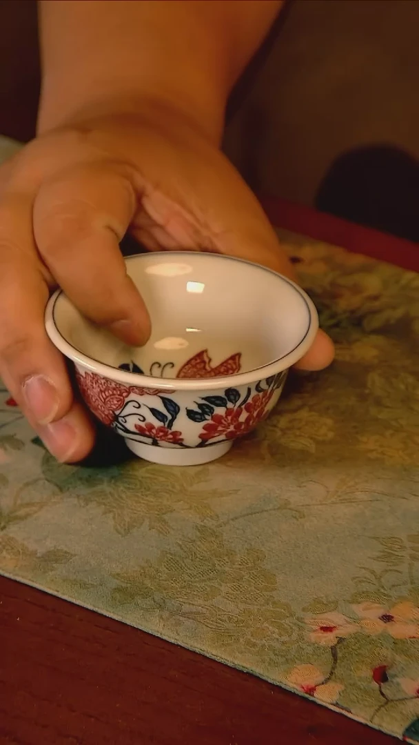 杯手工手绘杯杯很美丽