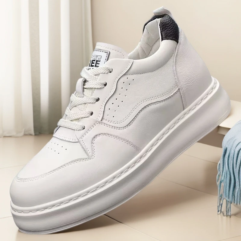 头层牛皮百搭软底软面手工鞋时尚潮流运动阿甘男鞋休闲皮鞋603