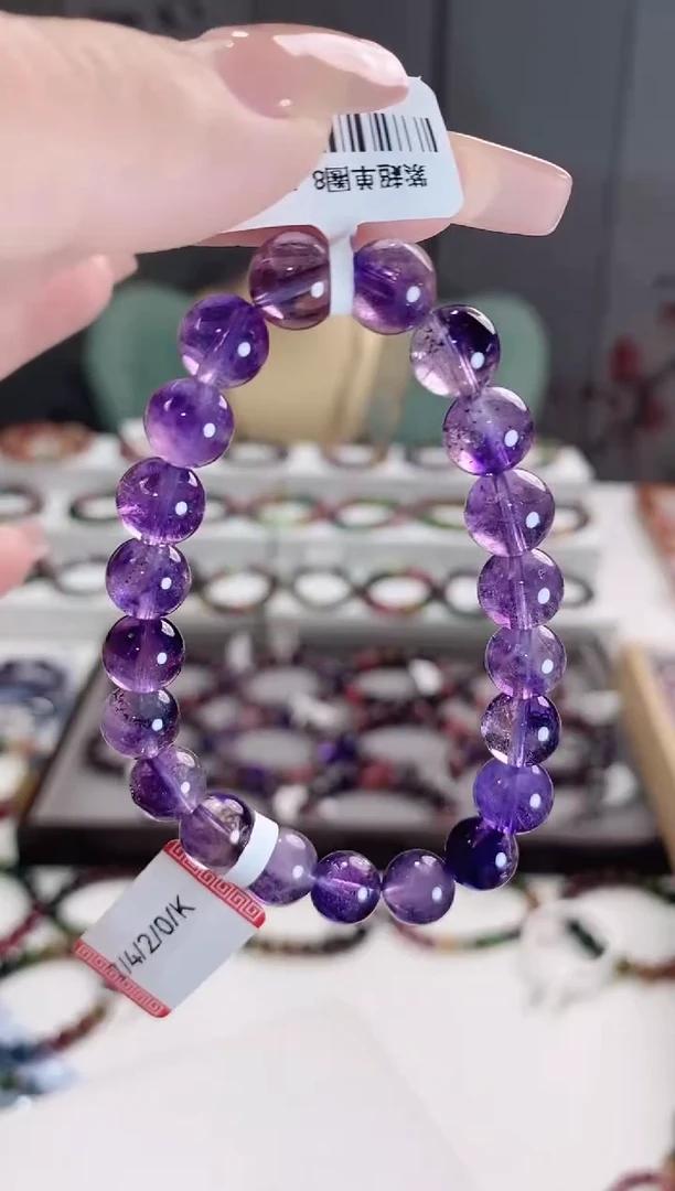 【闪购商品】水晶超七单圈8.5*未镶嵌多人多样性发其一