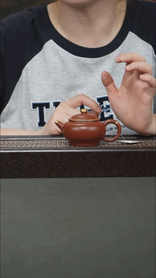 茶壶紫砂宜兴紫砂100cc0709