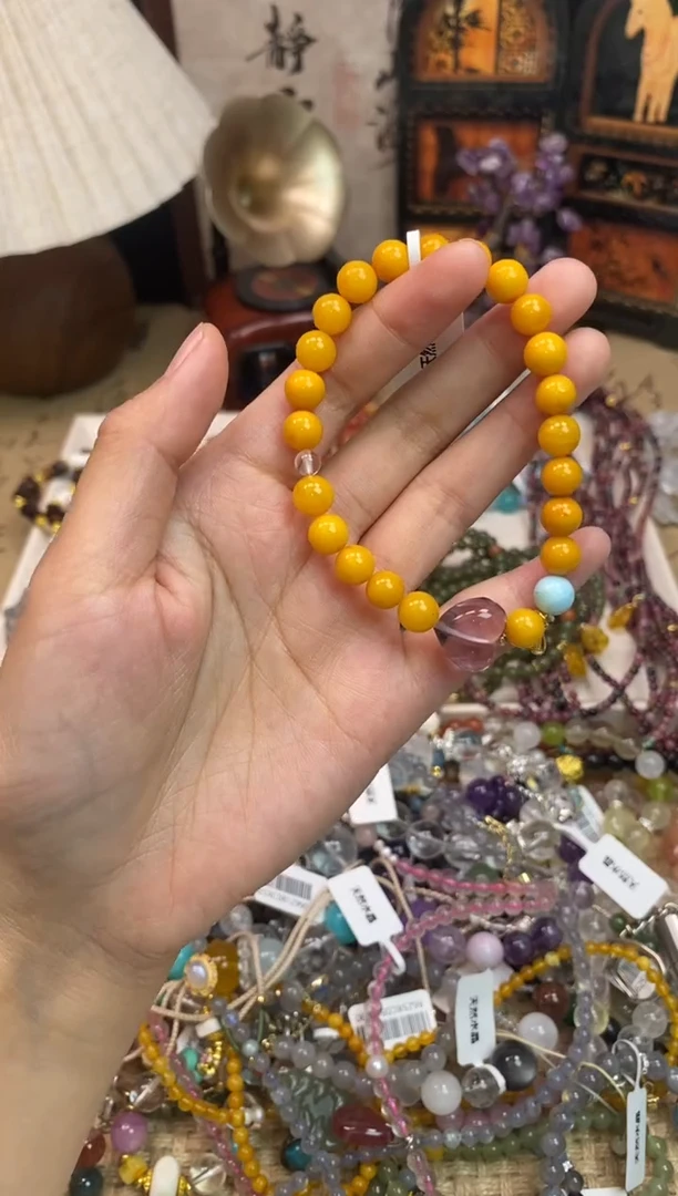 未镶嵌蜜蜡手链257