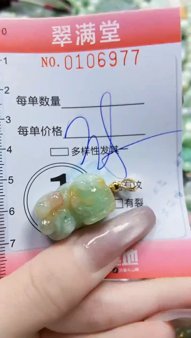 【闪购商品】翡翠颈饰未镶嵌闪购0106977