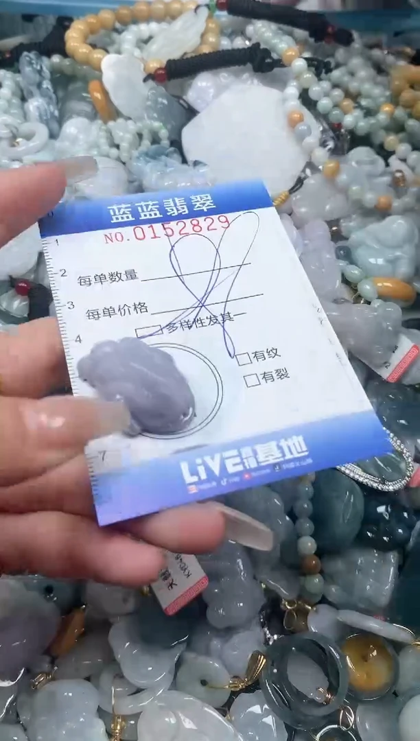 【闪购商品】翡翠颈饰未镶嵌闪购0152829多样性发其一