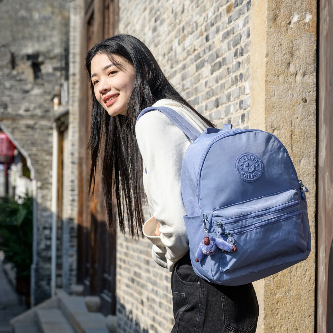 【七夕礼物】kipling2025春夏新款轻便旅游背包休闲双肩包|BOUREE