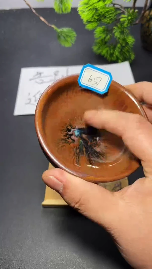 茶盏657叶紫建盏