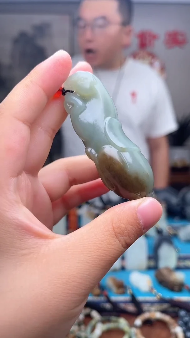 和田玉未镶嵌挂件1