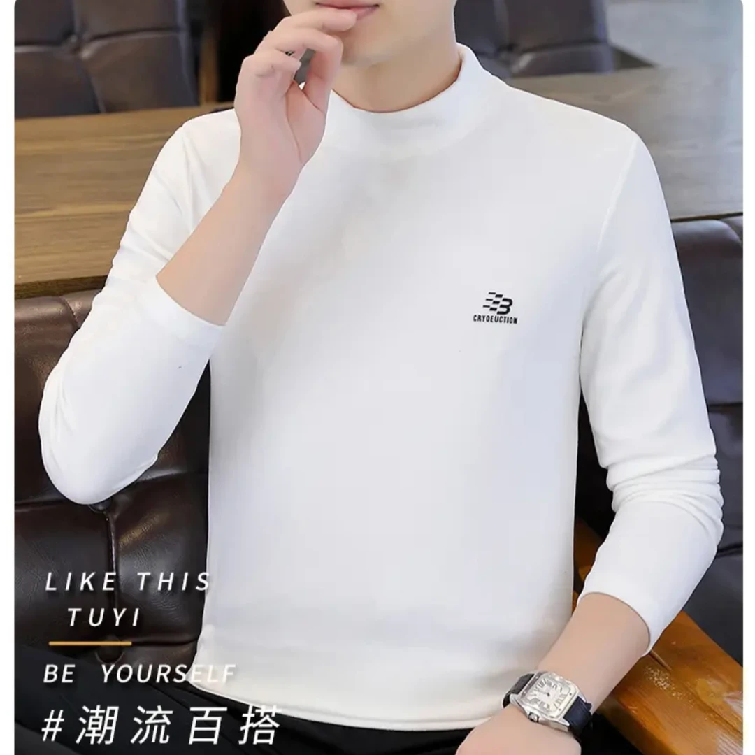 【大东服饰】男士秋冬长袖卫衣百搭休闲双面德绒上衣68893