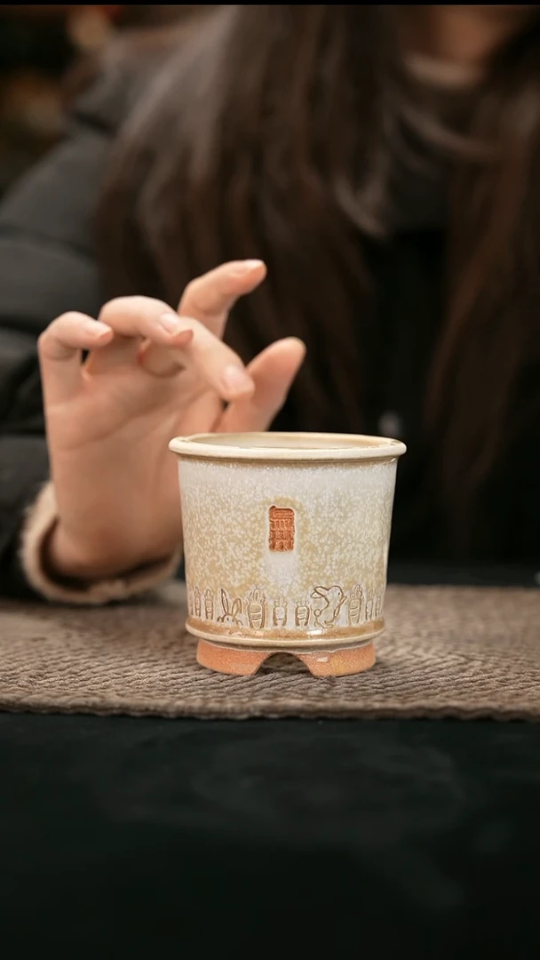 1-5-L078花盆口径7特