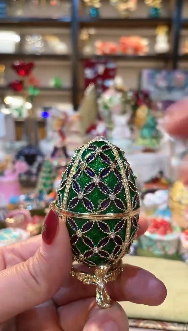 【闪购商品】精致珐琅彩首饰盒