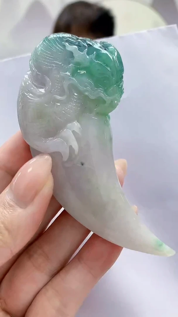 未镶嵌定制翡翠4868MM-毛货挂件29