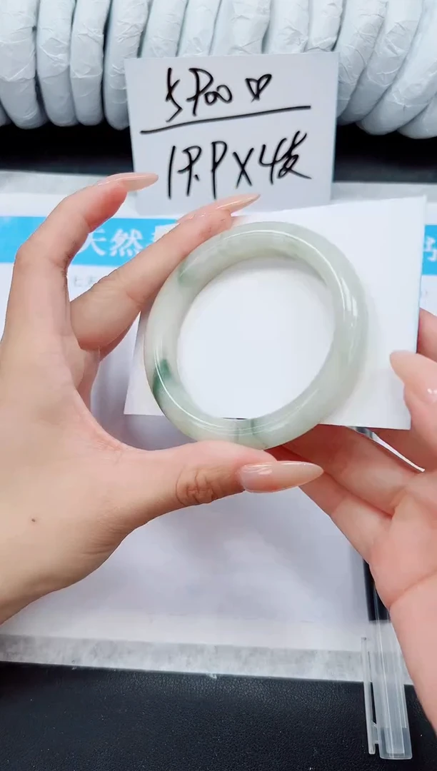 未镶嵌手镯石英质玉A304-54`55