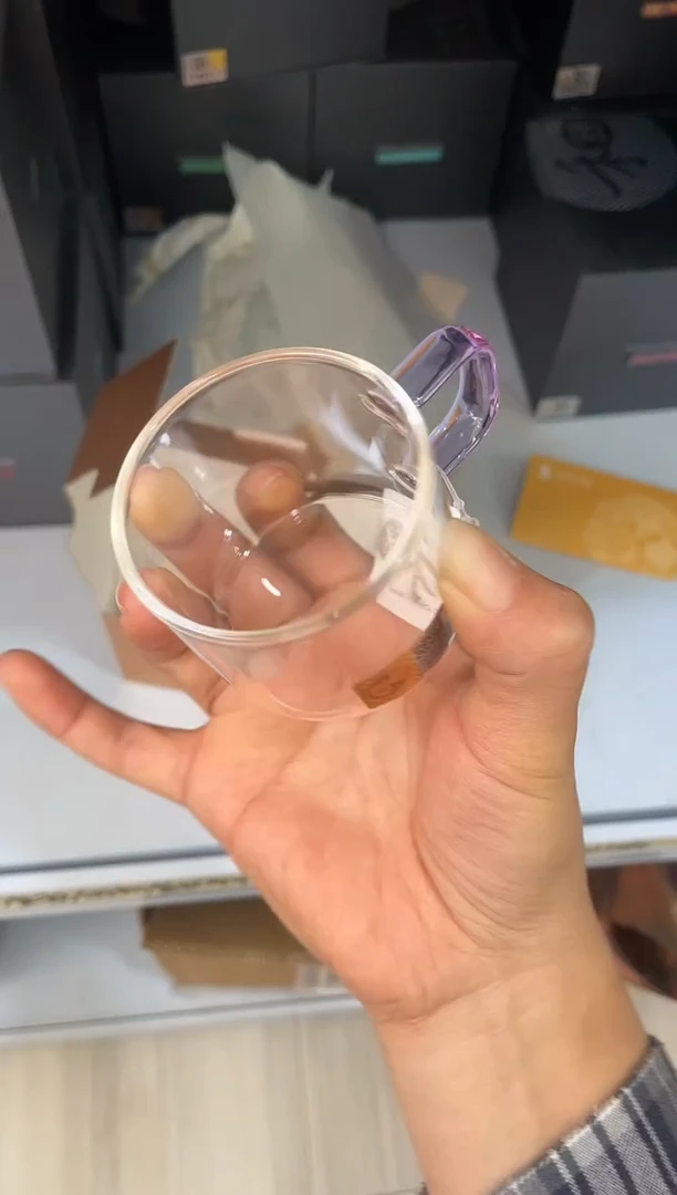 【闪购商品】清禾对杯浅紫。。。。。