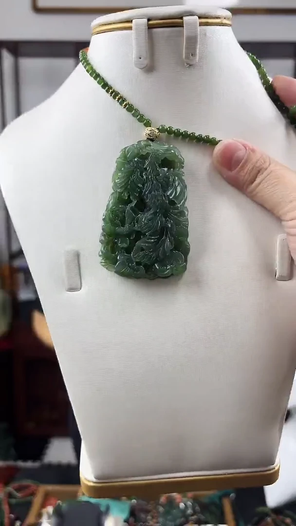 颈饰未镶嵌和田玉凤凰