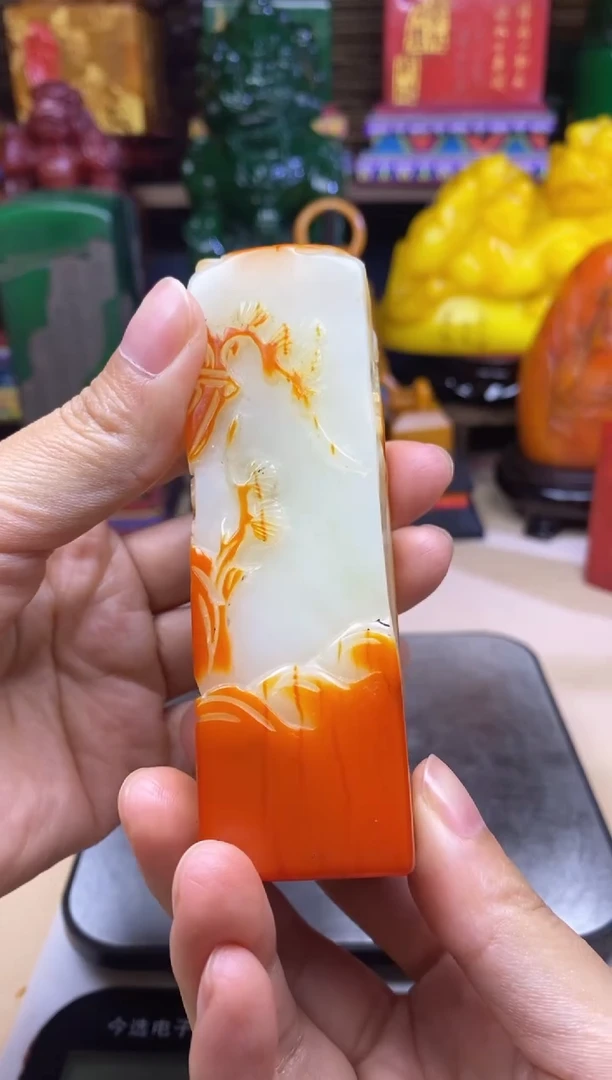 寿山石印石纯天然篆刻石料