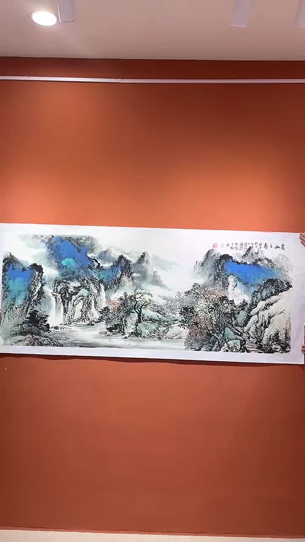 国画郑乐华手绘绘画作品13-54