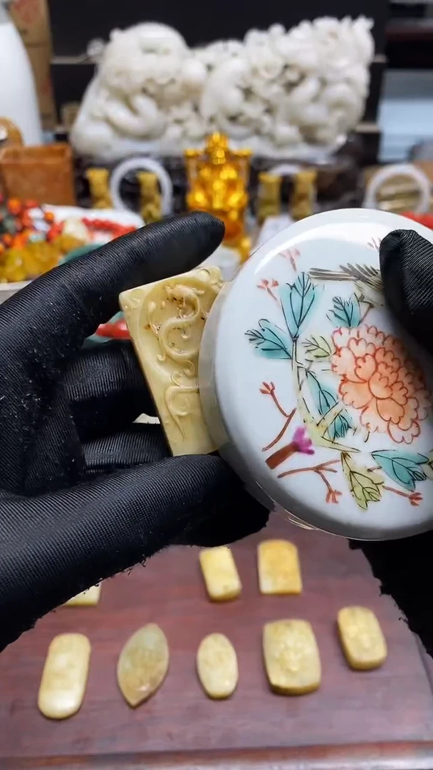 【闪购商品】瓷片瓷片瓷器 摆件1个