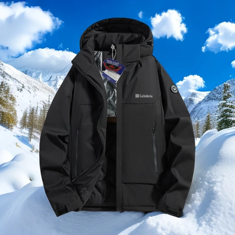男士软壳棉服滑雪极寒服96868