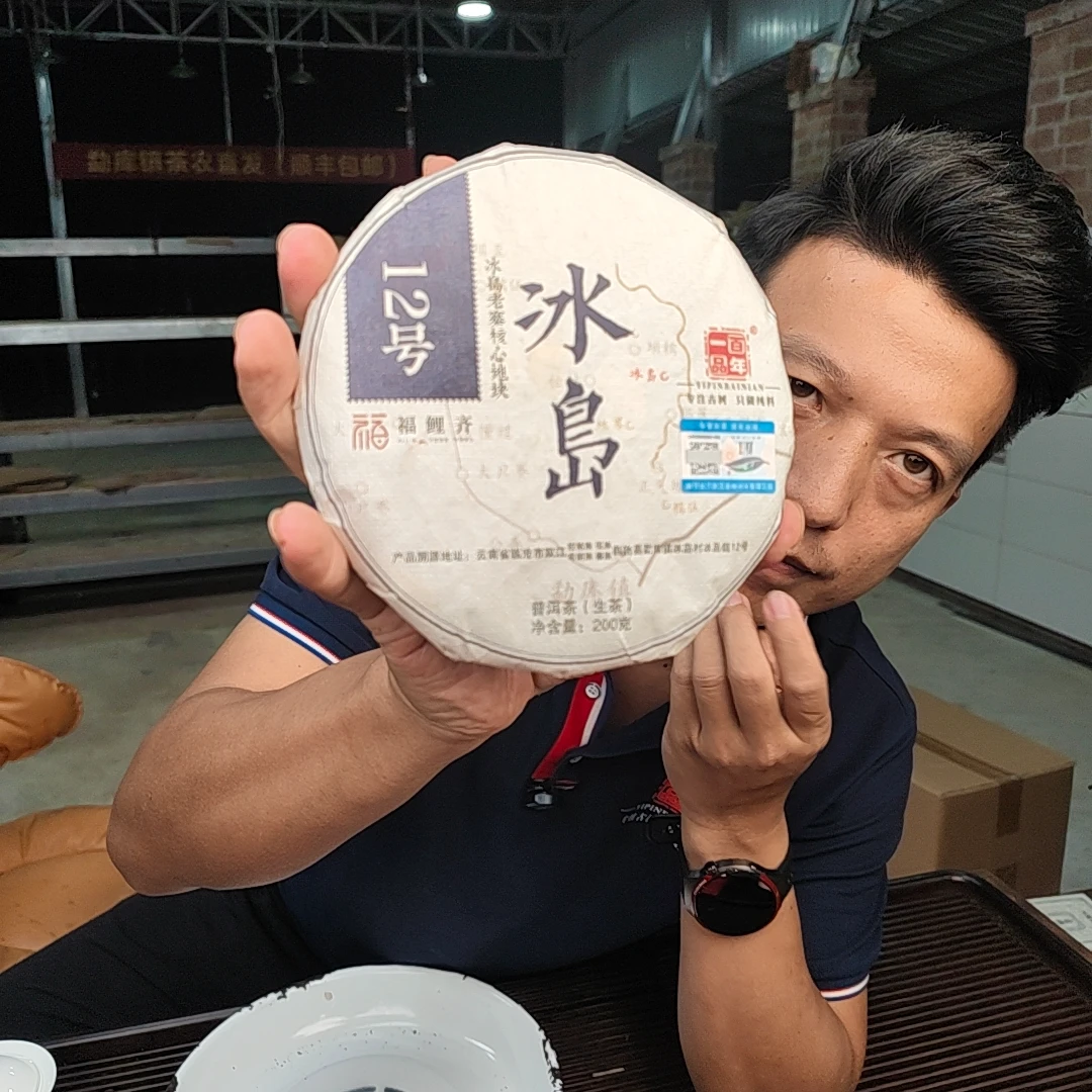 【一品百年】2023年冰岛老寨大树 秋 普洱茶生茶 200克 6月12