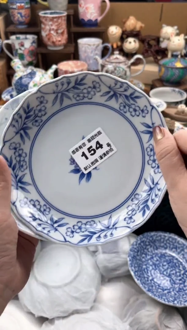 瓷片晚*154号九姑娘工艺品瓷器