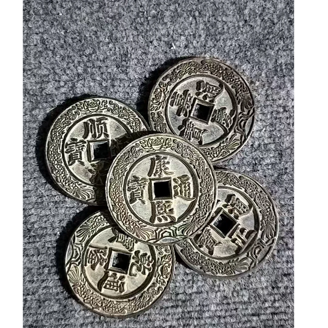 423【甄藏】精选手工复制仿古铜银复古纪念工艺摆件