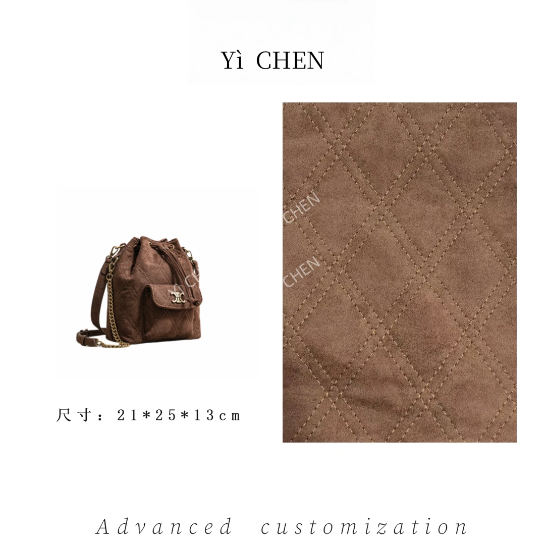 【Yì CHEN】SK-62958-1-焦糖可可简约时尚女士新款轻奢单肩斜跨包