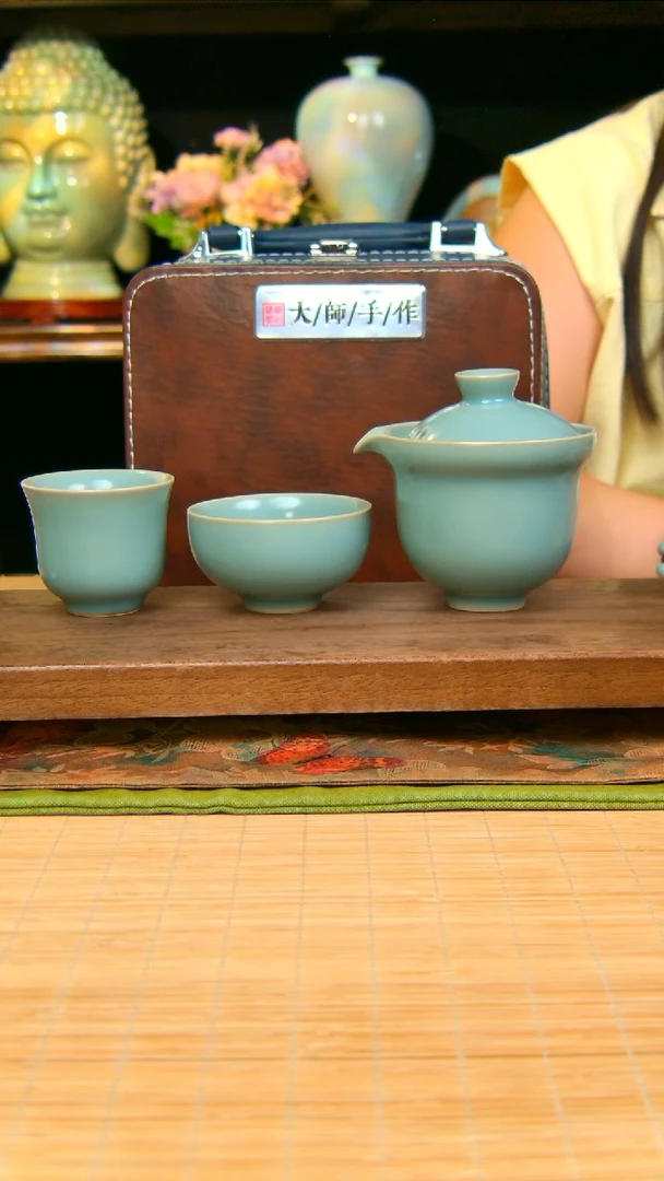 瓷片手抓壶仿古原矿一级品