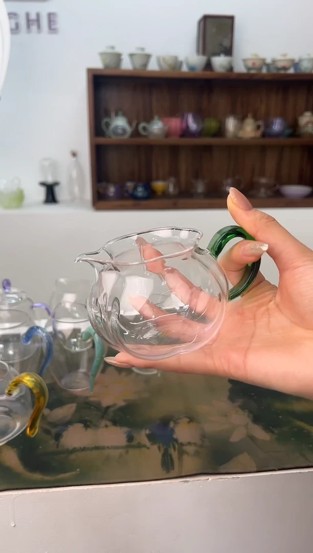 纳福公道杯翠绿色