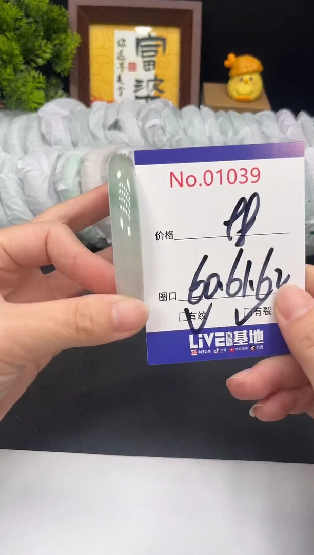 未镶嵌手镯翡翠拍下以实物为准1039
