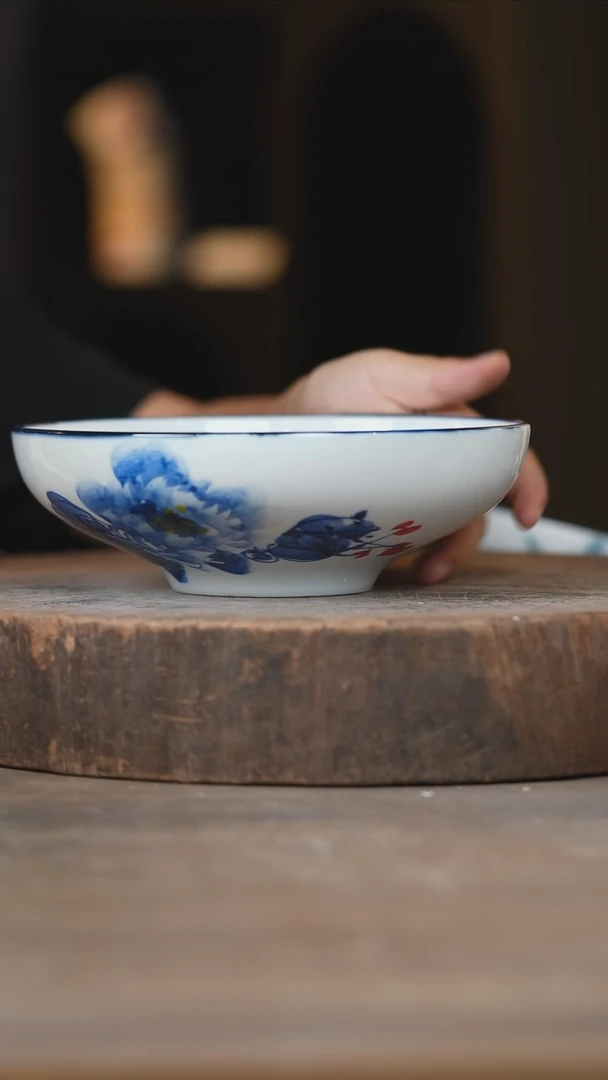 瓷片景德镇高温釉下彩（食品级）