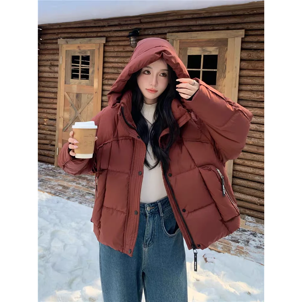 2024新款宽松时尚小个子穿搭爆款潮流羽绒服2204