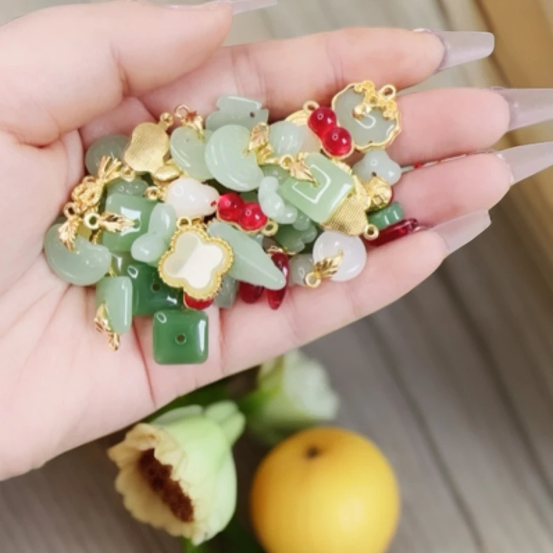 项链手链耳环脚链各种配件混装DIY