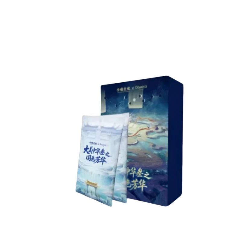 皮【新人浮浮】大美中华3卡嘣文化✖️多米卡Domica联名正版收藏卡牌