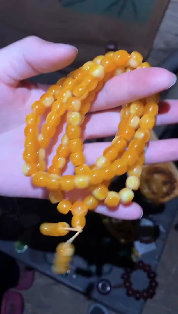 未镶嵌颈饰蜜蜡永玉阁精品专属摆件