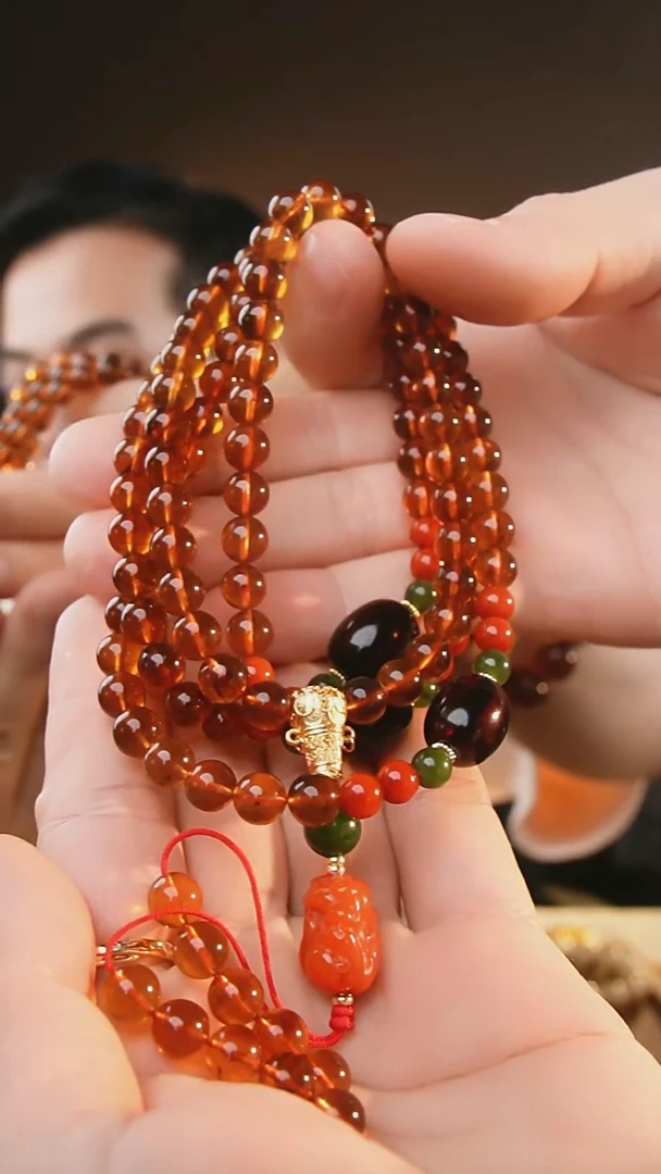 裸石琥珀未镶嵌7+紫罗兰108设计款