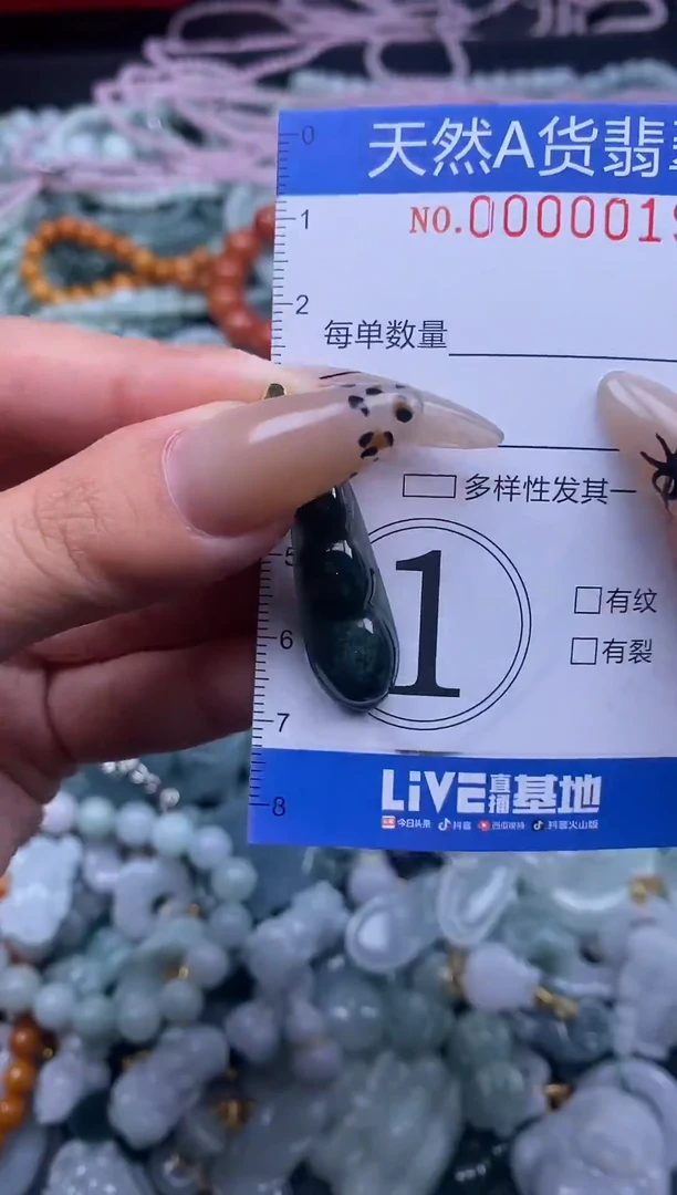 颈饰未镶嵌翡翠天然A货翡翠000019