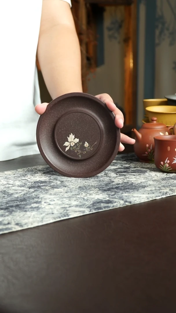 茶杯紫砂7号宜兴紫砂原矿作品