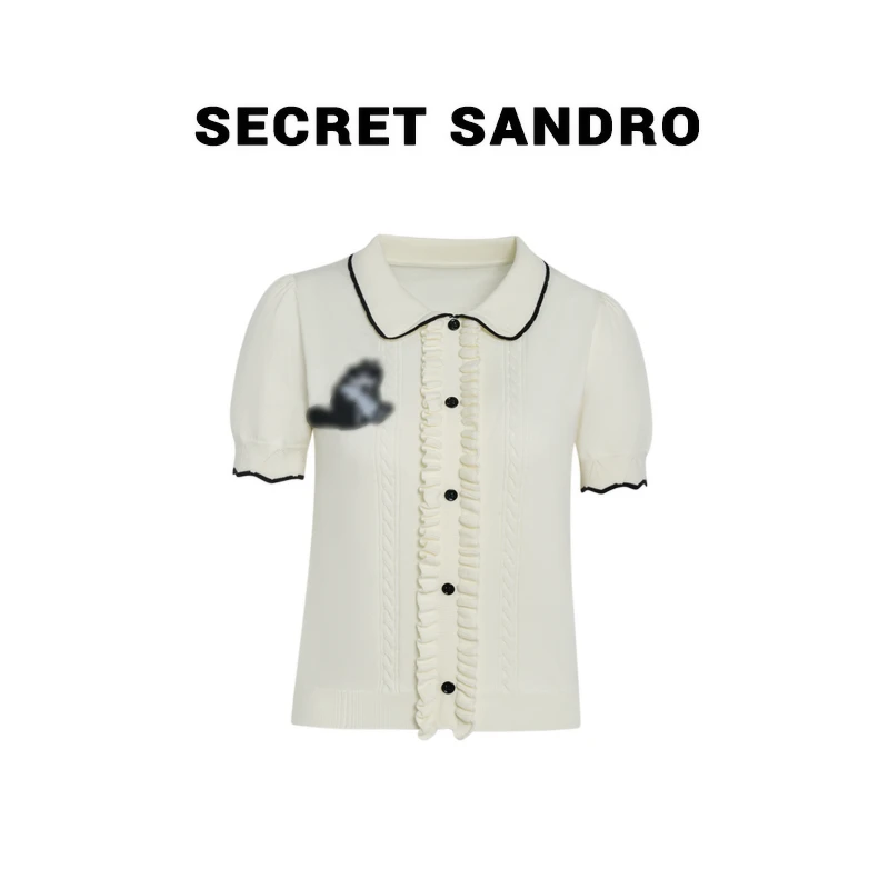 【Secret Sandro】 鸥小柒 T恤 M55213212Q