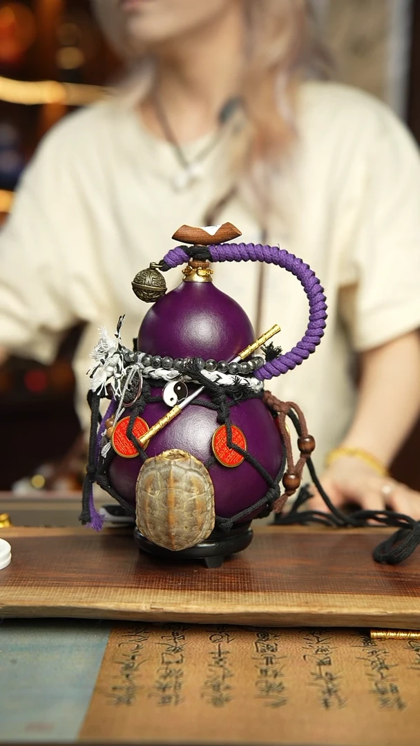 277号750ml左右非遗大漆酒葫芦