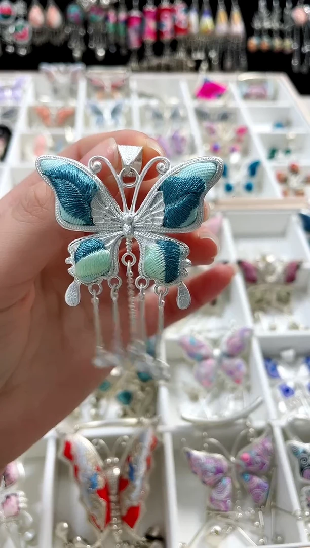 【闪购商品】织绣非遗刺绣饰品