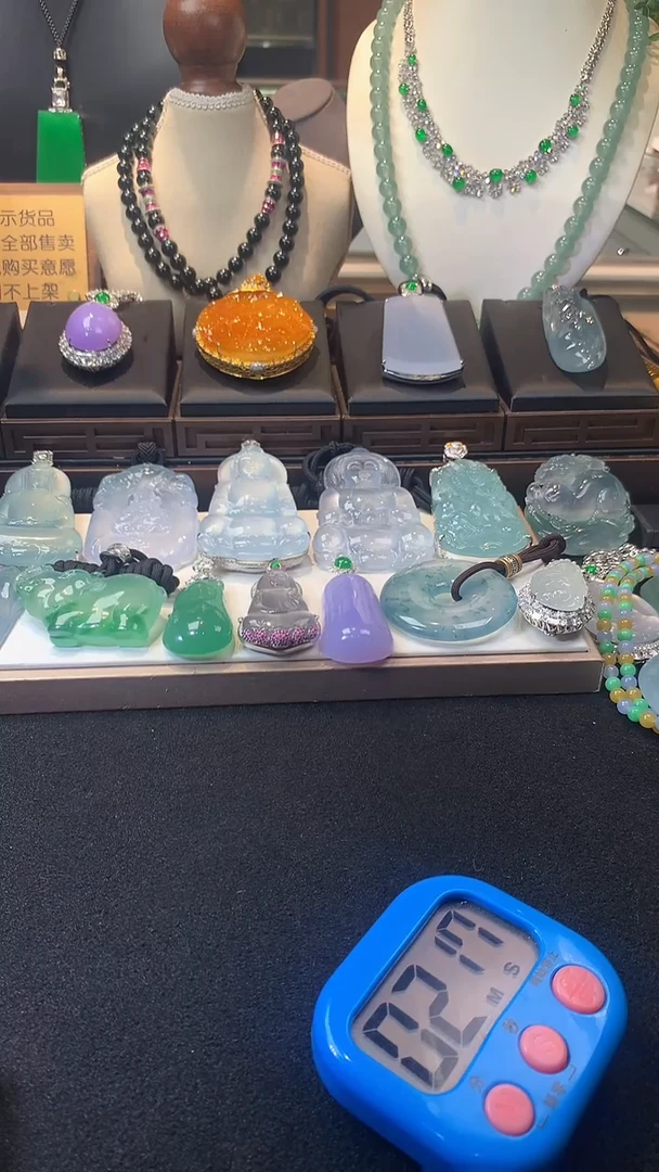 未镶嵌定制翡翠关**~  S毛货不退不换