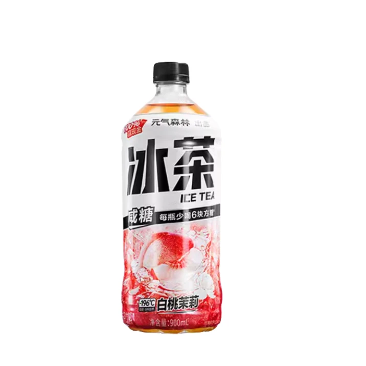 元气森林冰茶白桃茉莉味 900ml