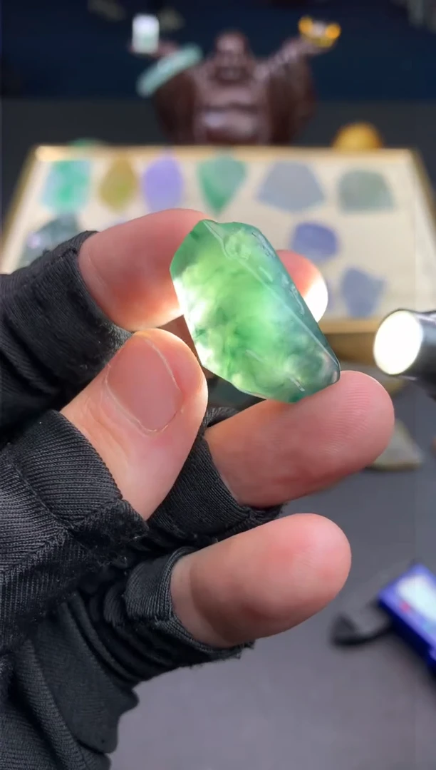 未镶嵌定制翡翠天然翡翠裸石