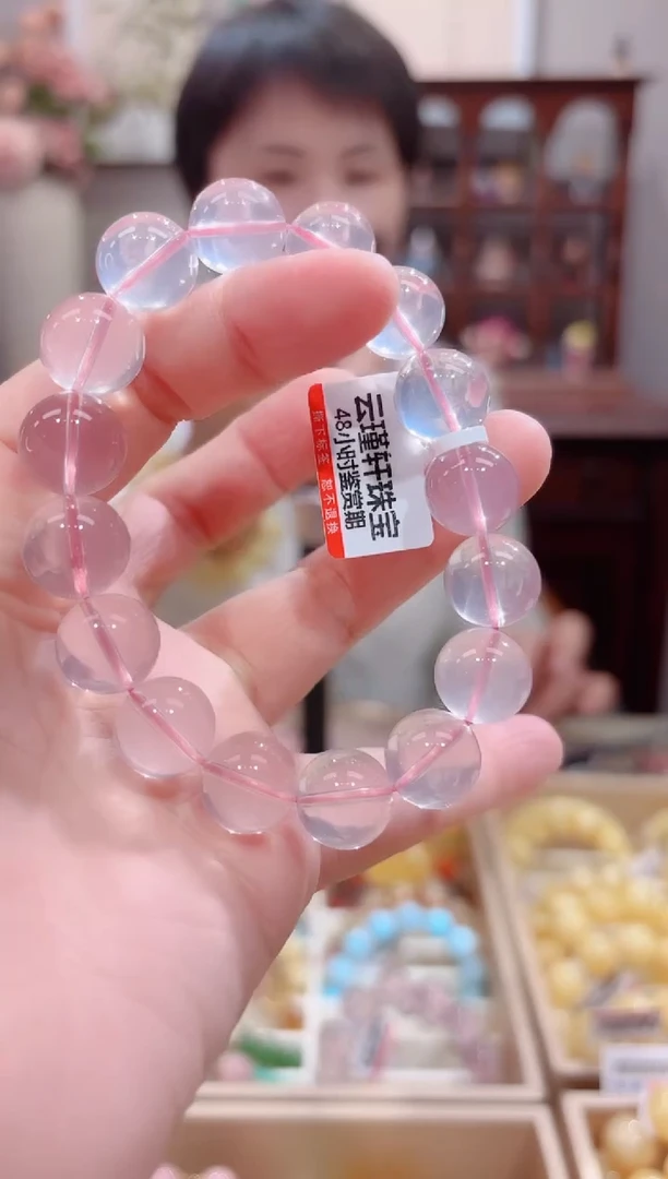 【闪购商品】水晶手串未镶嵌设计款珠串12.8