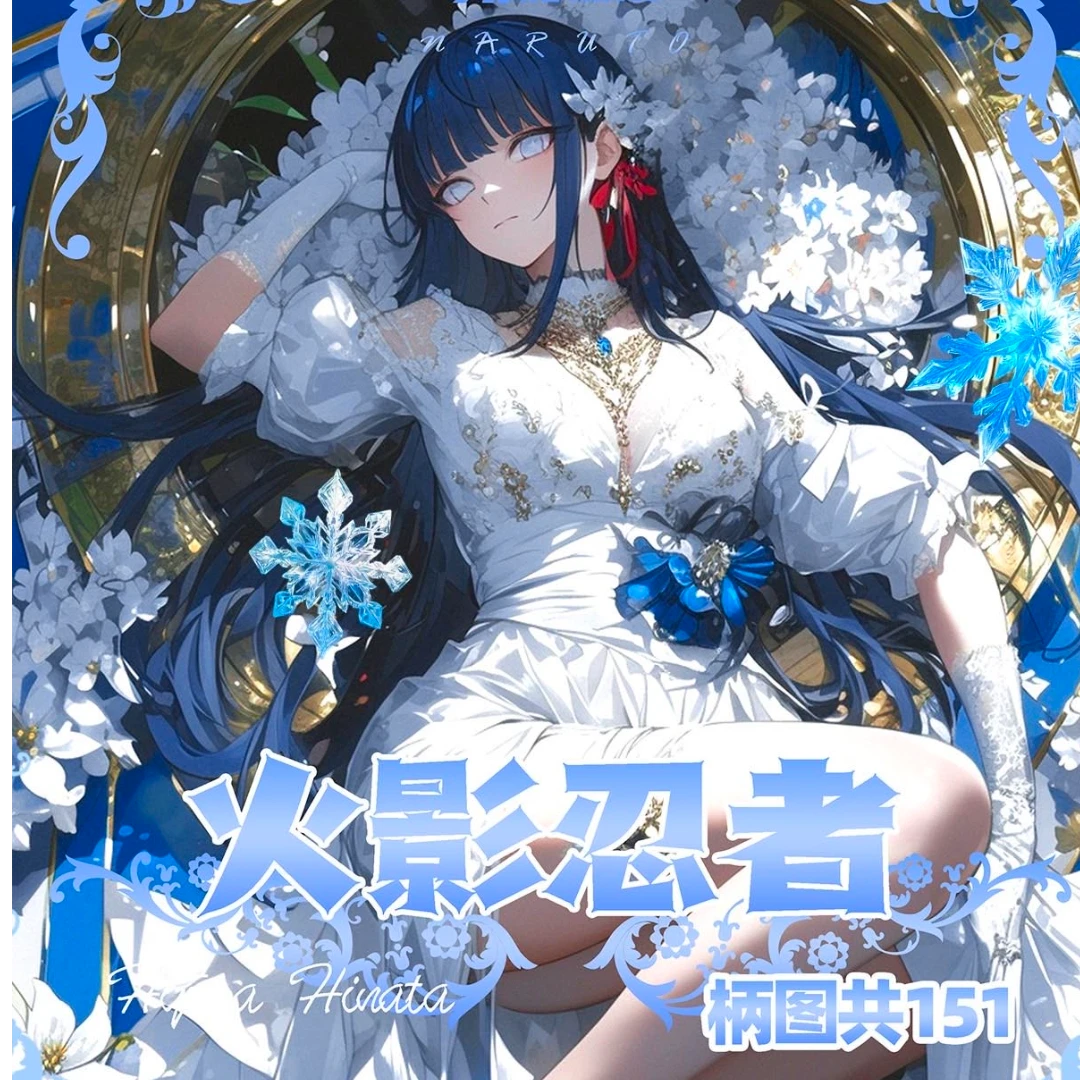 火影忍者亚克力色纸新谷一弹清凉盲盒潮玩《代拆》
