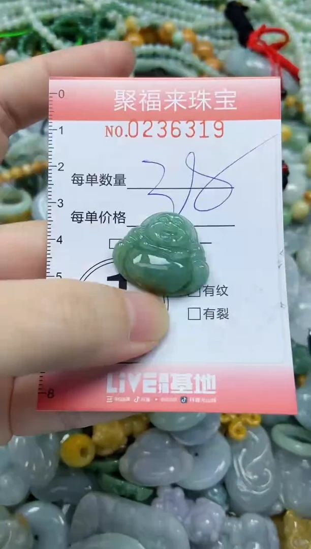 未镶嵌挂件翡翠闪购0236319