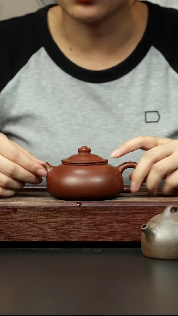 紫砂茶壶底槽清寒江