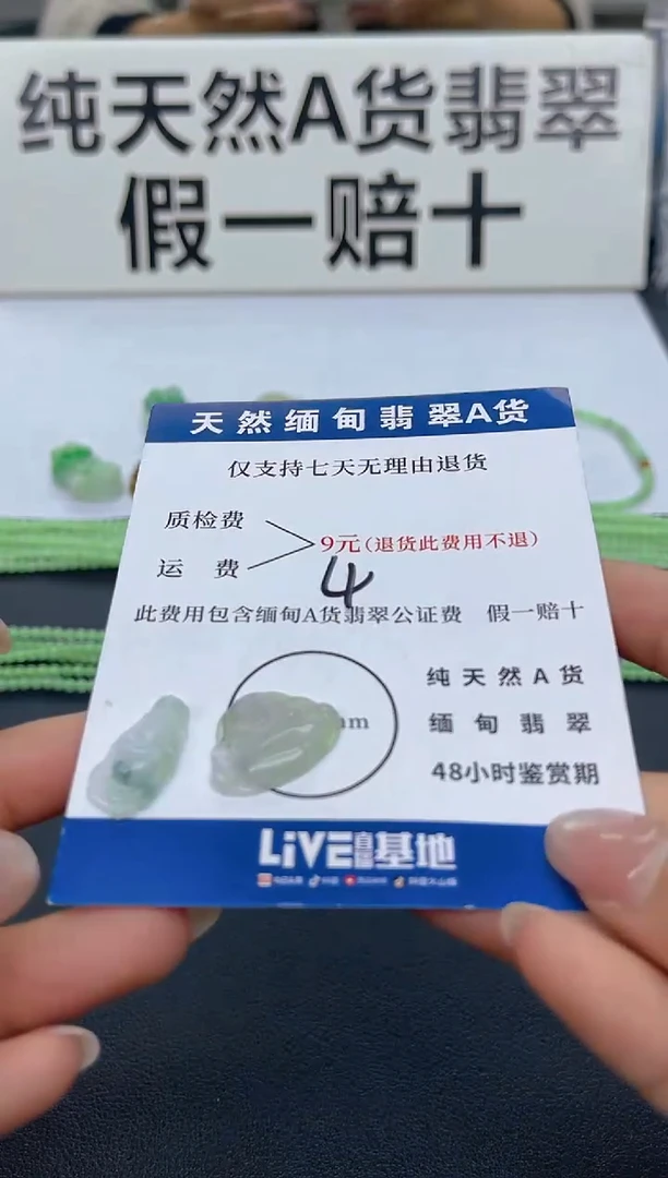 颈饰未镶嵌翡翠纯天然缅甸翡翠A货
