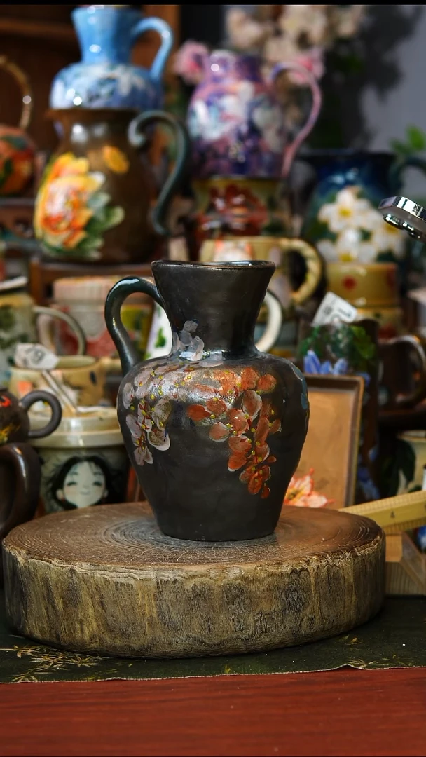 陶瓷217景德镇手工手绘釉下彩