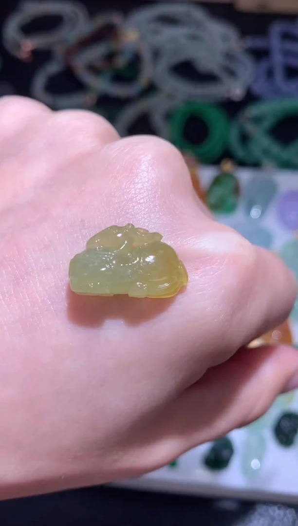 未镶嵌定制翡翠唐马