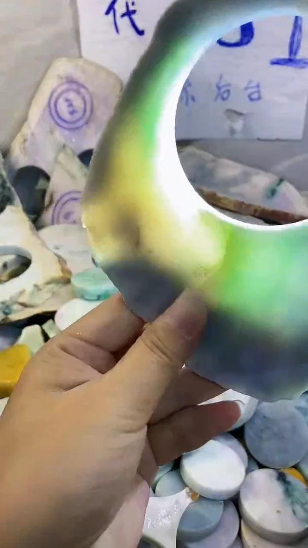 裸石翡翠纯天然翡翠A货128